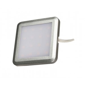 9125 Светильник LED накладной PALIS-18 квадратный 53х53 серый + матовое стекло 16 LED